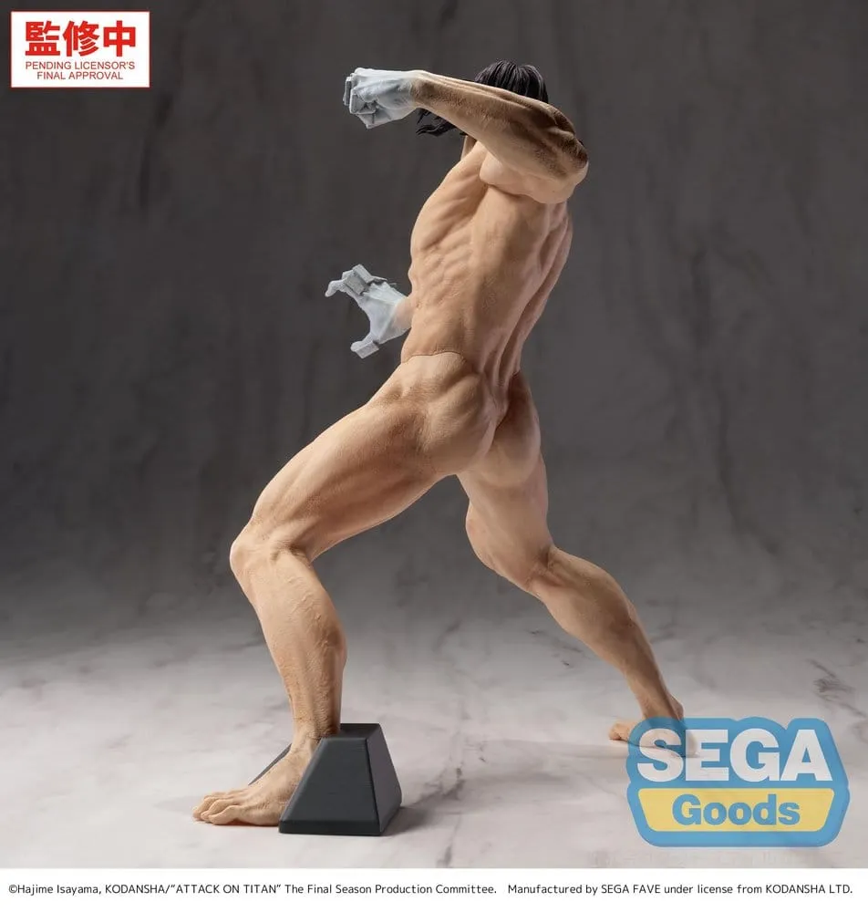 Attack on Titan GigantiX PVC Figure Eren Yeager Attack Titan Ver. 25 cm